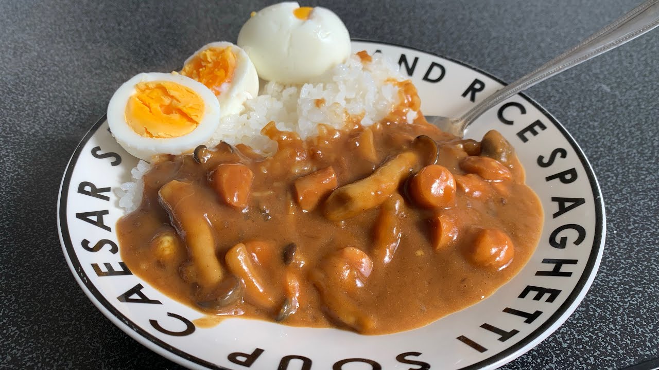 カレー失敗　カレーうどんからのカレーライス