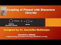 Reaction of phenol with diazonium chloride  organic  chemistry