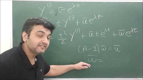 Session 30: Examples on all possible cases of eigenvalues & vectors for a 3x3 system of D.E(Part-II)