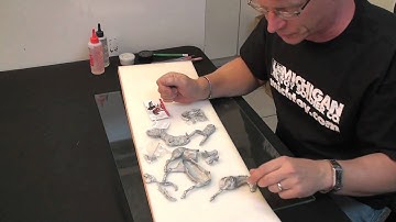 Preparing a Figure Kit for Painting Part 1