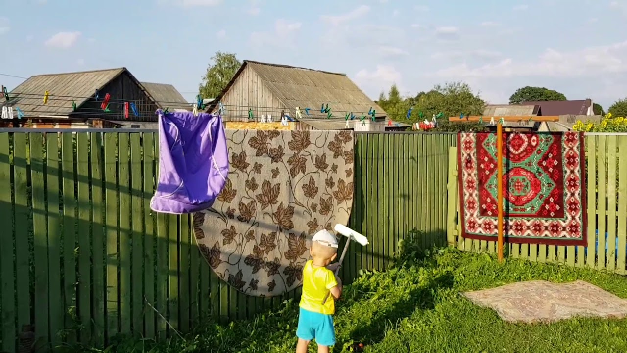 Мойка ковра автошампунем
