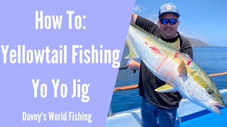 How To Yo Yo Jig for Yellowtail | Fishing Techniques