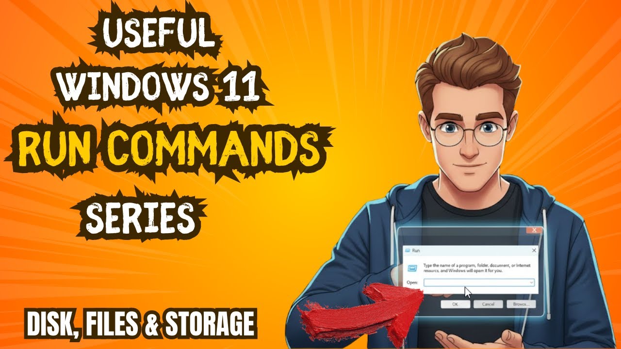 Windows 11 Run Commands You NEED to Know // Disk Files & Storage ...