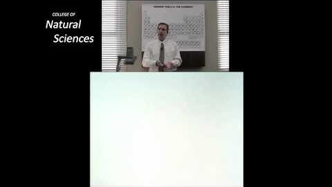 CH 302 Lecture 1 Part 3 Dr  Laude gives a survey of kinds of physical equilibria