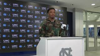 UNC Football: Cedric Gray Duke Postgame Press Conference