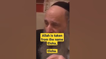 Thumbnail of Jewish Rabbi confirms, Jews believe in the same God as Muslims.