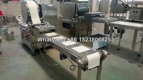 Automatic lumpia  spring roll wrapper machine/samosa pastry sheet making machine