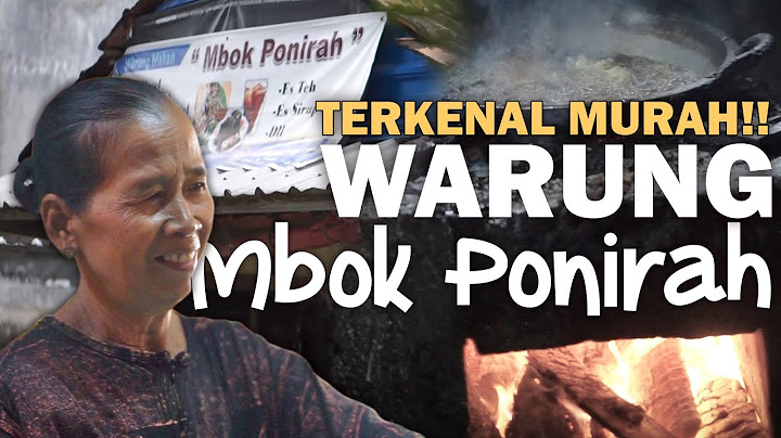 WARUNG MAKAN MURAH DI PATI SUKOLILO, SUDAH 50 TAHUN JUALAN, WARUNG MBOK PONIRAH