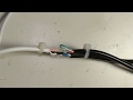 Making an USB power/data Y split cable for PiKVM