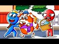 Rainbow friends 2  queue up its fair play no linecutting  hoo doo animation