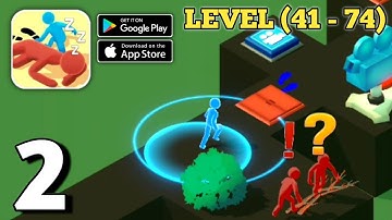 Sneak Out 3D (Level 41 - 74) Gameplay (Android,IOS) Part 2