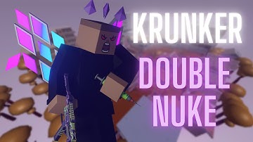 KRUNKER AK DOUBLE NUKE (ALMOST RAN OUT OF TIME)