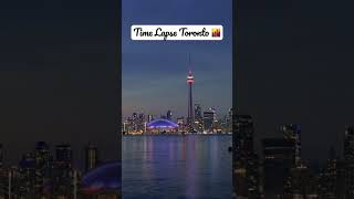 Toronto Time Lapse city view