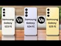 Samsung Galaxy S23 FE VS Samsung Galaxy S24 FE VS Samsung Galaxy S25 FE #samsung #comparison#review 