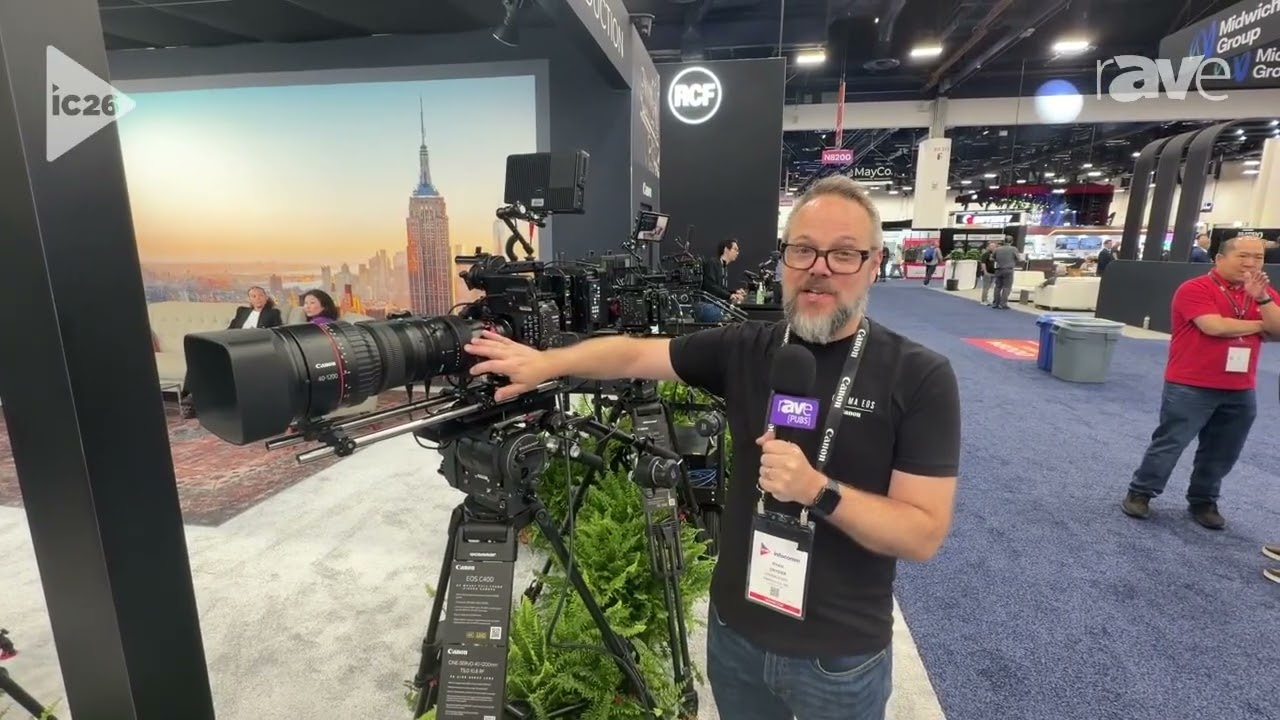 InfoComm 2026: Canon Introduces CINE-SERVO 40-1200mm T5.0-10.8 Lens and More