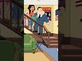 Francine and Stan hide from their younger selves 🫣 #AmericanDad | TBS
