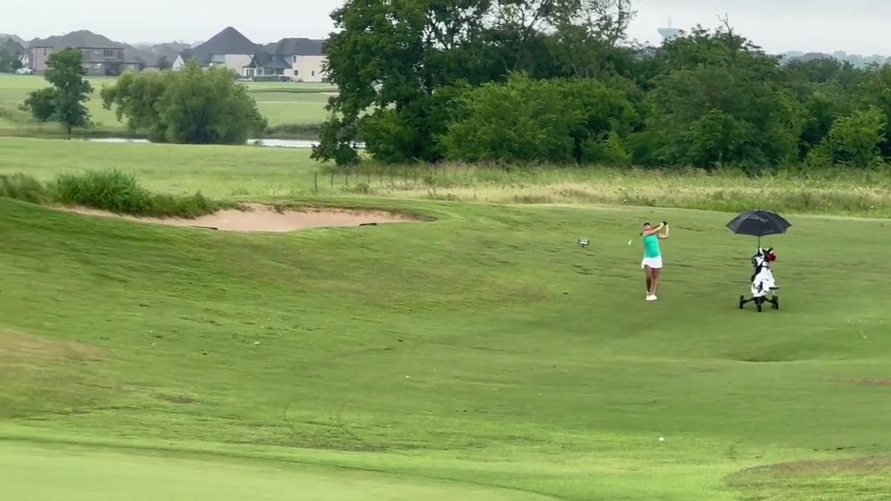 Par 5 iron 90 yards - June - NTPGA, Bridges Golf Club