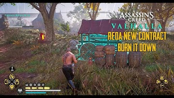 How to complete Reda New Contract - Burn it Down (ac valhalla)