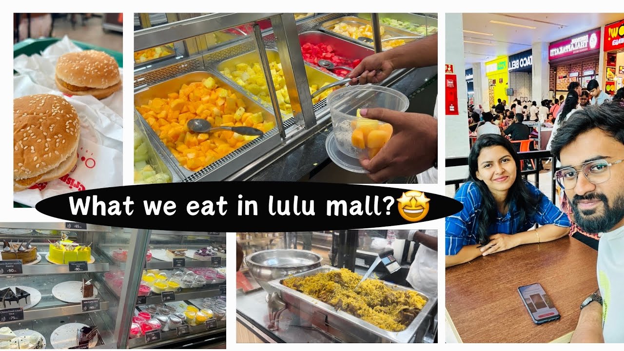 Food Haul in Lulu Mall Trivandrum✨Food Offers‼️What we eat ?😋 #lulumall #shopping #food