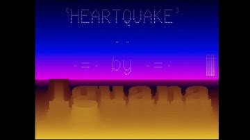 Heartquake demo credits (Ryan Cramer - The Sky of Motion) - captured on PicoGUS