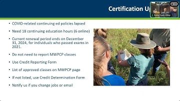 February 2024: WCA rulemaking, Section 404 assumption.