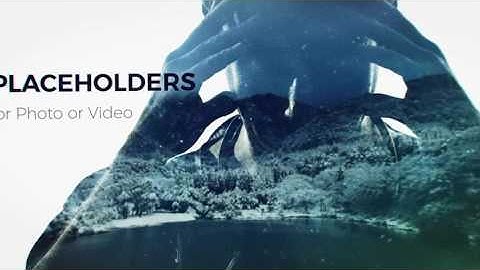 Double Exposure Slideshow After Effects Template