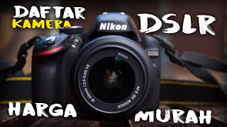 10 REKOMENDASI KAMERA DSLR TERBAIK 2022 AUTO BOKEH | Bagus Buat Video & Fotografi