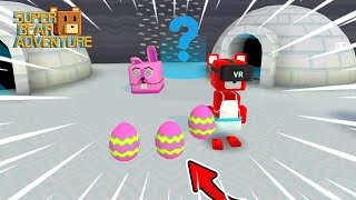 Misi Mencari Telur Tristopio Di Lembah Salju! - Super Bear Adventure screenshot 4