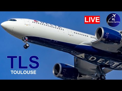 LIVE TLS TOULOUSE Blagnac Planespotting AIRBUS Factory Part 1 Members only, Sept 12th 2025.