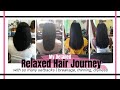 My Relaxed Hair Care Journey with lots of pictures | DenaJ