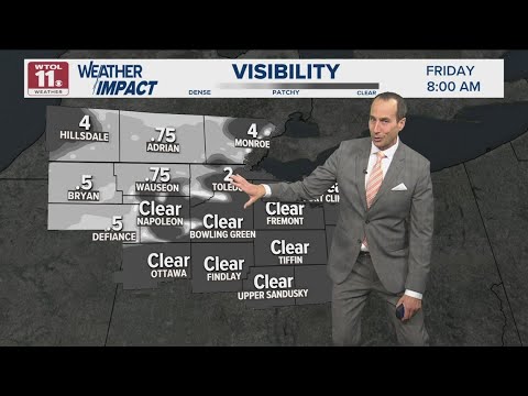 Dry conditions continue into weekend; Friday morning fog possible ...