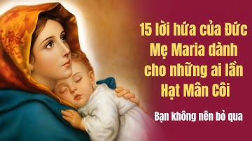 15 Lời Hứa Của Đức Mẹ Cho Những Ai Lần Hạt Mân Côi – Bạn Không Nên Bỏ Qua