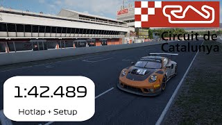 ACC Hotlap - Barcelona Porsche 991.2 GT3 R 1:42,4 + Setup ACC Hotlap - Barcelona Porsche 991.2 GT3 R 1:42,4 + Setup