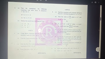 #b.tech question papers mathematics 1#krishna university#