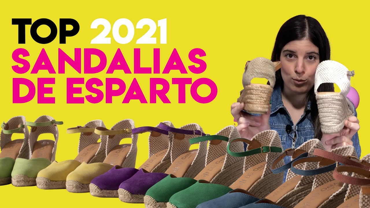 LO ÚLTIMO 😍 SANDALIAS con CUÑA de ESPARTO 2021 ‼️Una Pasada‼️