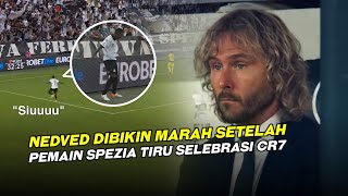 MENGEJEK JUVENTUS 😱 Detik Detik Aksi Pemain Spezia Tiru Selebrasi Ronaldo Yg Bikin Marah Nedved MENGEJEK JUVENTUS 😱 Detik Detik Aksi Pemain Spezia Tiru Selebrasi Ronaldo Yg Bikin Marah Nedved
