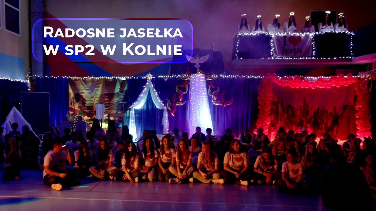 Niezwykłe jasełka w Szkole Podstawowej nr 2 im. Henryka Sienkiewicza w Kolnie