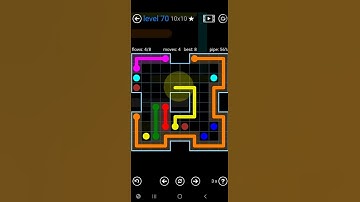 How To Solve Flow Free Variety Pack Level 70 Fun-Shaped Board Walk Through Solution Walkthrough