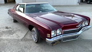 Impala mike shares clip of a 72 impala lowrider