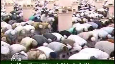 سورة الإنفطار [ 1 - 19 ] - صلاة المغرب من المسجد النبوي 08-01-1432 - لفضيلة الشيخ عبدالمحسن القاسم