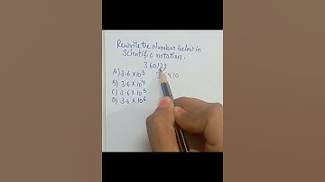How to Convert to Scientific Notation from Decimal#maths #mathsmasti #trending #math