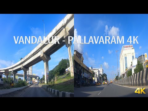 Vandalur - Pallavaram Drive | Travel vlogger Tamil | Chennai Suburban | 4K