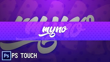 HOW TO MAKE A CLEAN COLOURFUL YOUTUBE BANNER ON ANDROID (PS TOUCH)