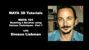 Maya Modeling a Revolver Part 1