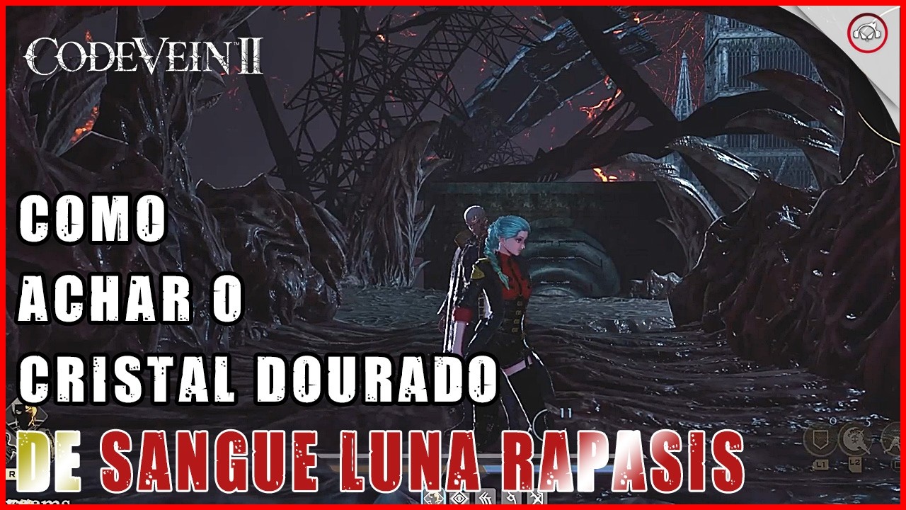 Miniatura do vídeo Code Vein 2, Como achar o Cristal Dourado de Sangue Luna Rapasis | Super-dica