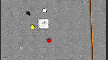 Distributed Deterministic Search Algorithm (DDSA) for foraging robot swarms  in Gazebo simulation