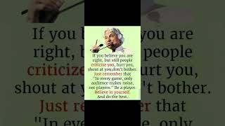 A few lines by Dr APJ Abdul Kalam Sir on life #motivation #missileman
