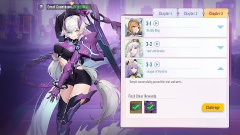 line for event deadly chain chapter 3- 3-1 [parallel realms] work 100%