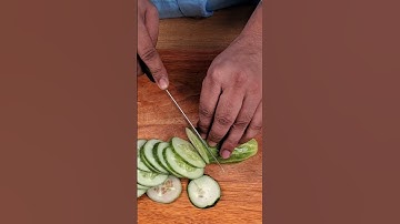 Slicing Cucumbers Like A Pro - Knife Skills Masterclass [2024