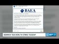 Berwick teachers to strike on Tuesday